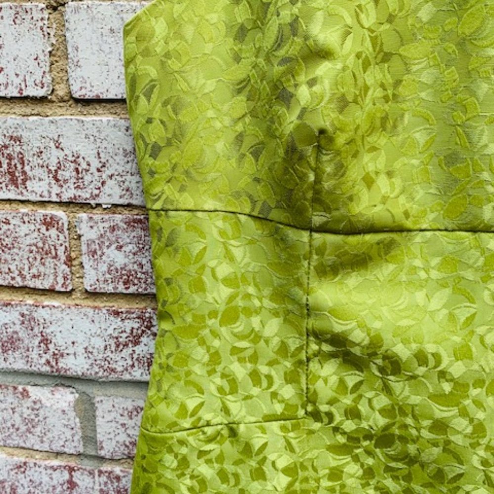 🎉HP🎉Citrine green Tahari dress size 8  - NWT - Picture 5 of 16